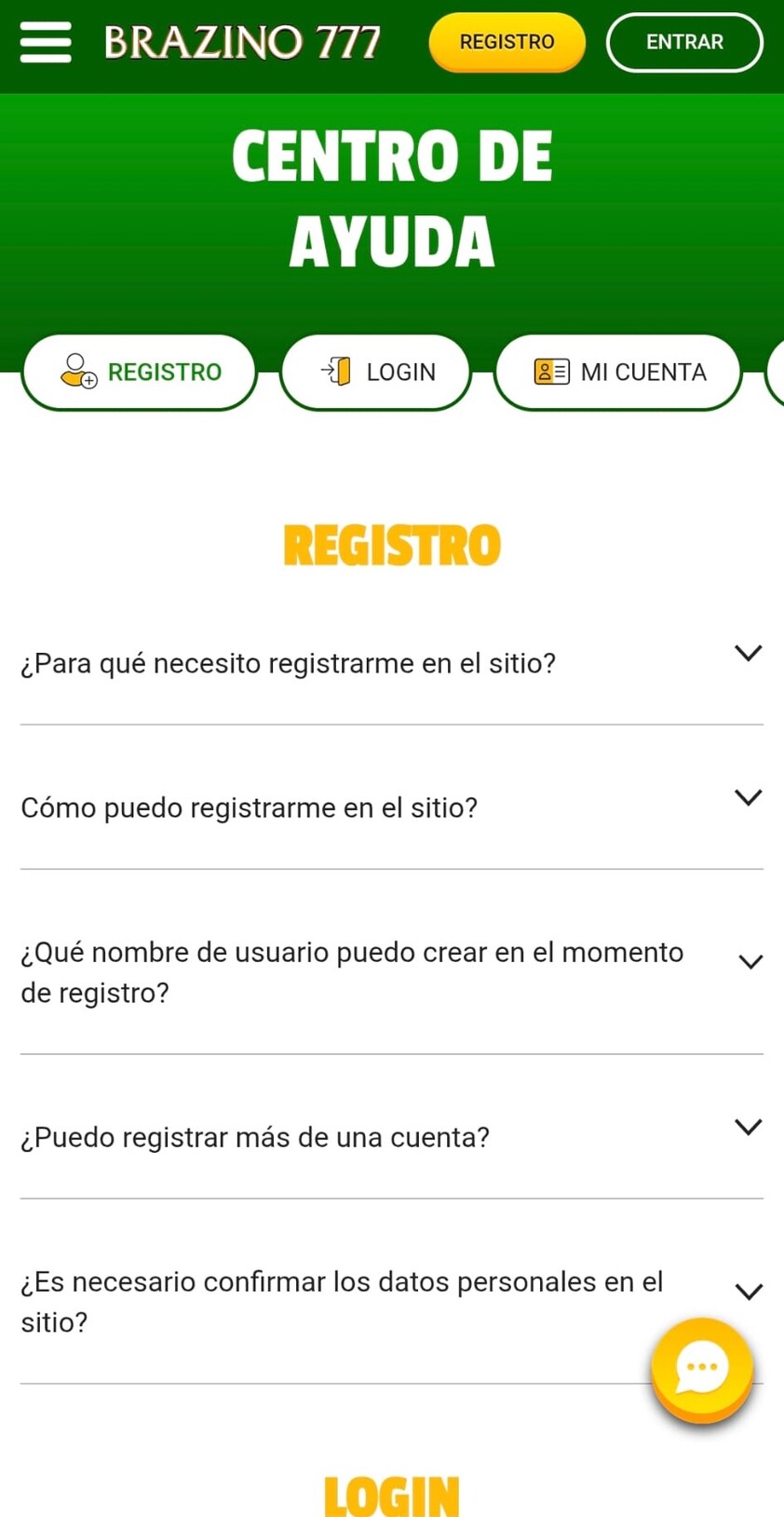 atencion al cliente branzino777