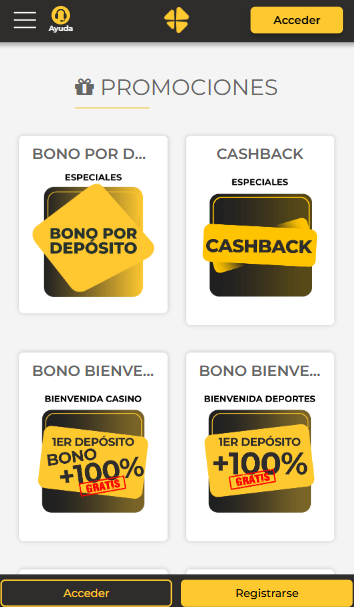 Bonos y promos en Mi casino
