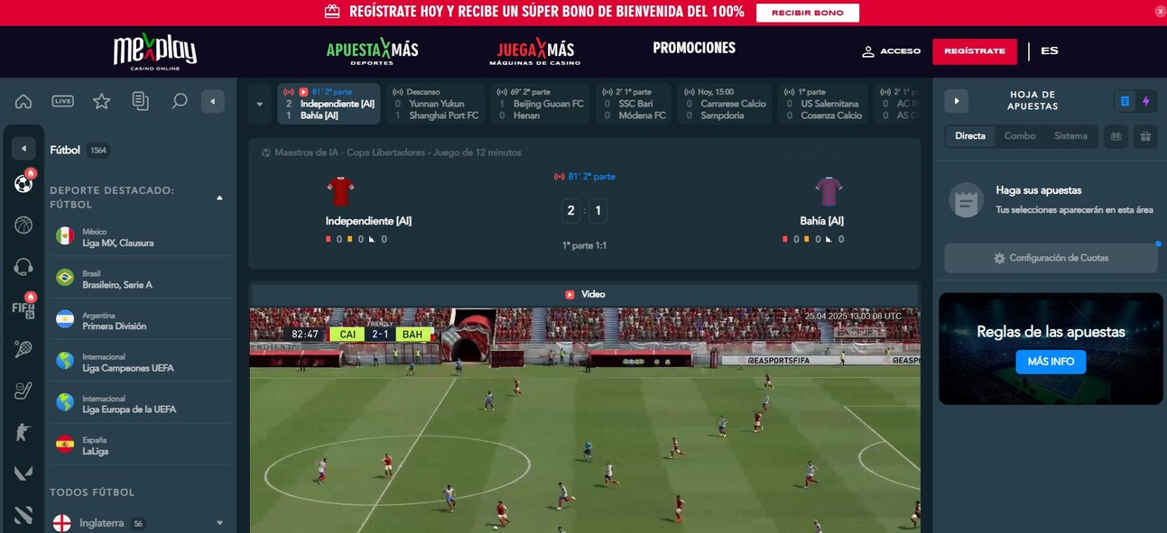 Deportes Virtuales Mexplay