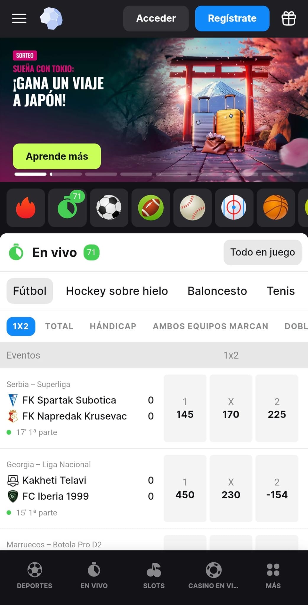 Homepage Betmaster 