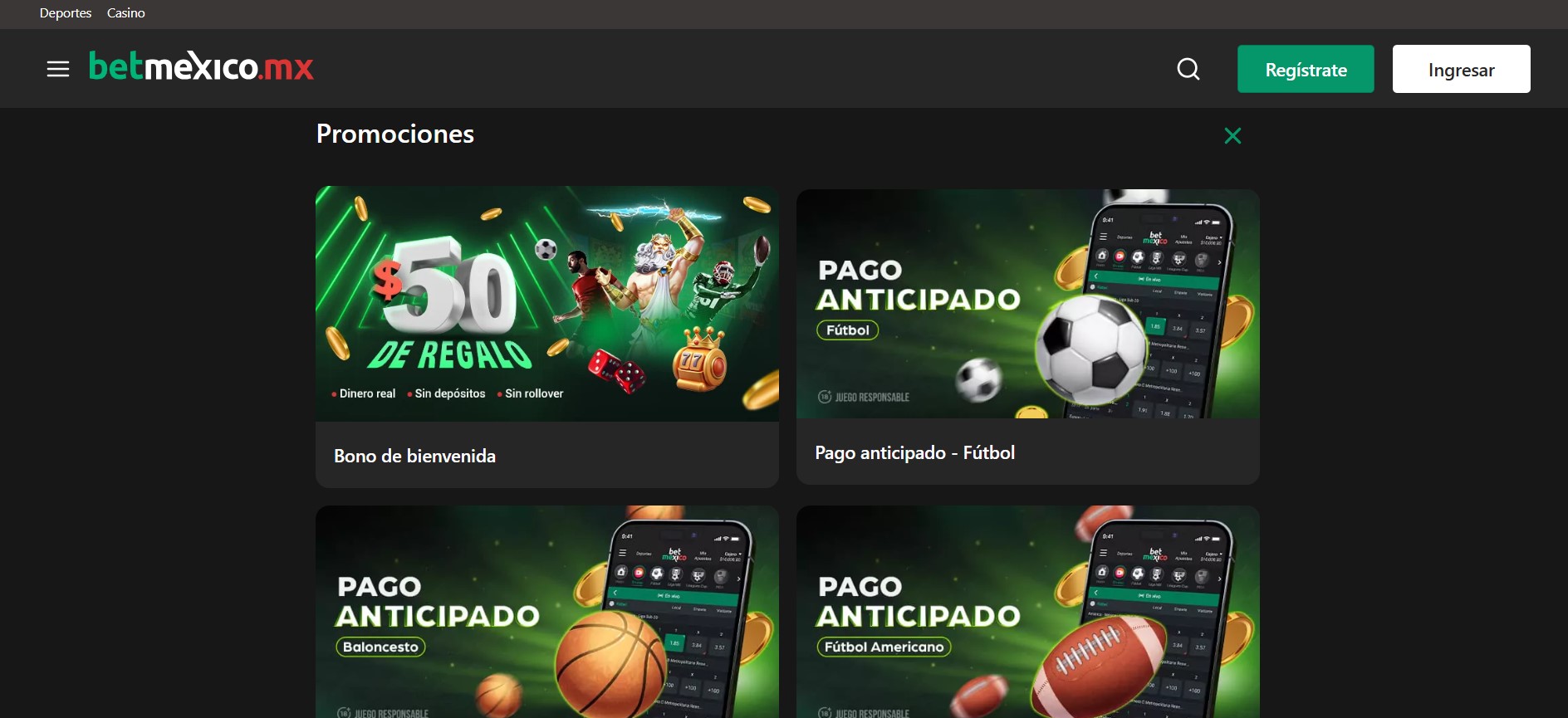 Promociones Betmexico