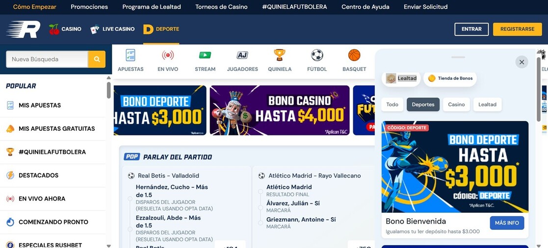 Rushbet Promociones