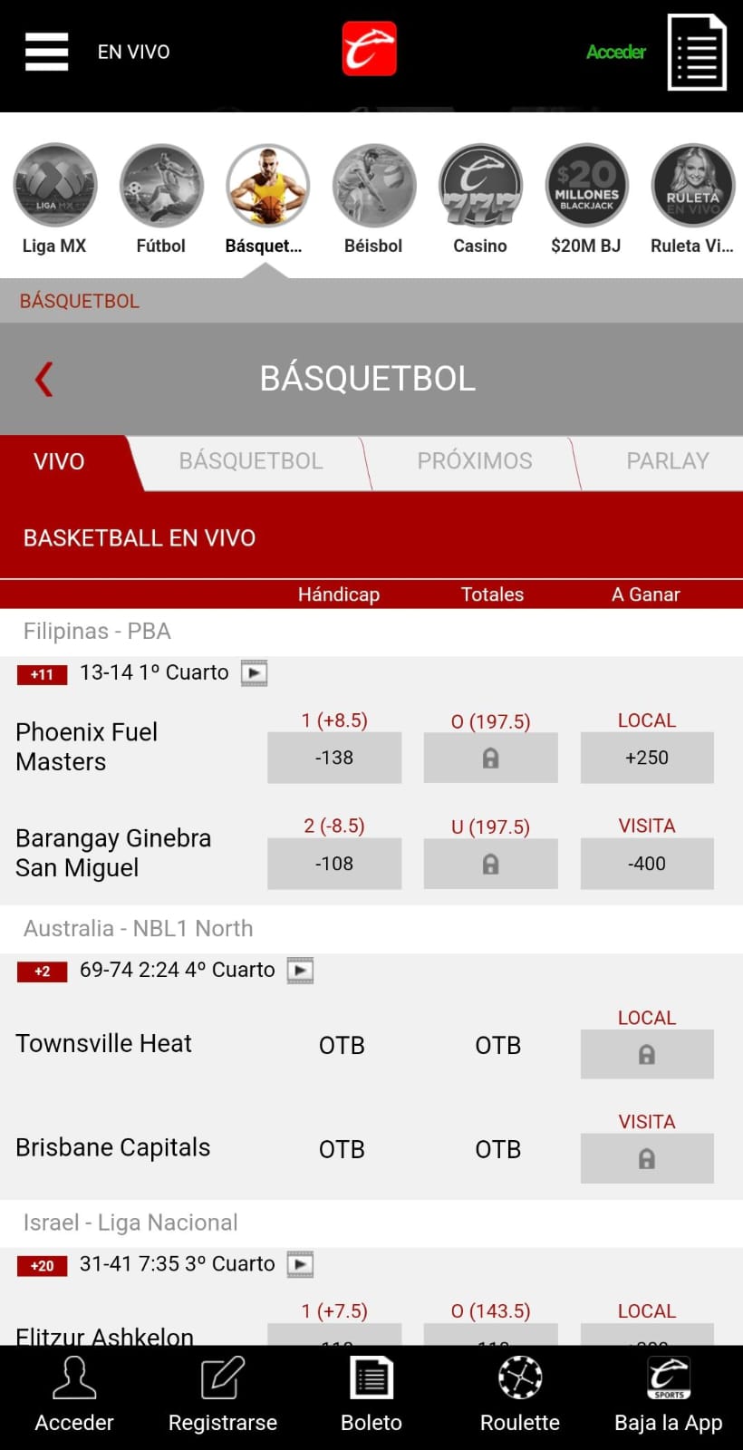 Baloncesto Caliente