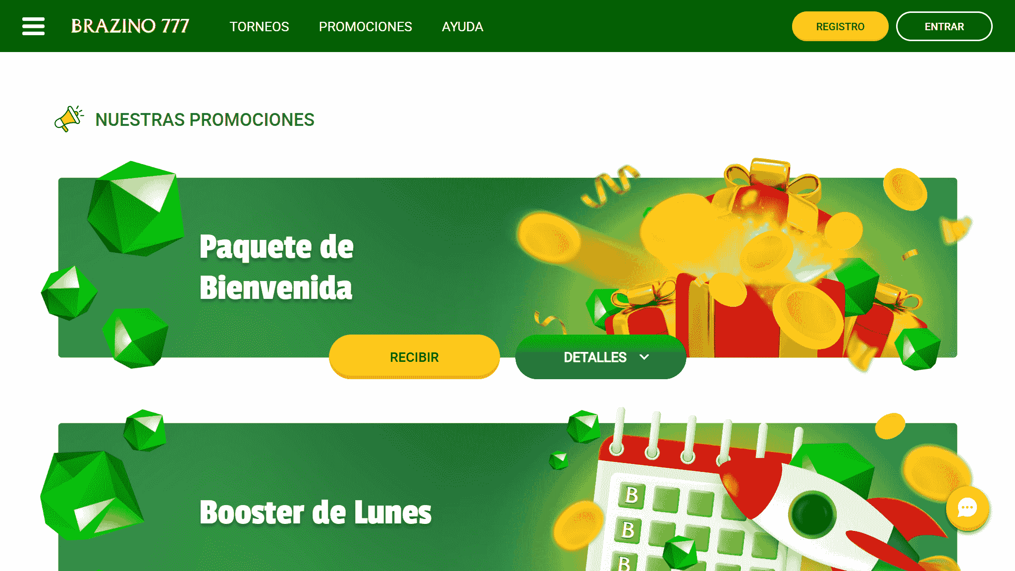 Brazino777 promociones