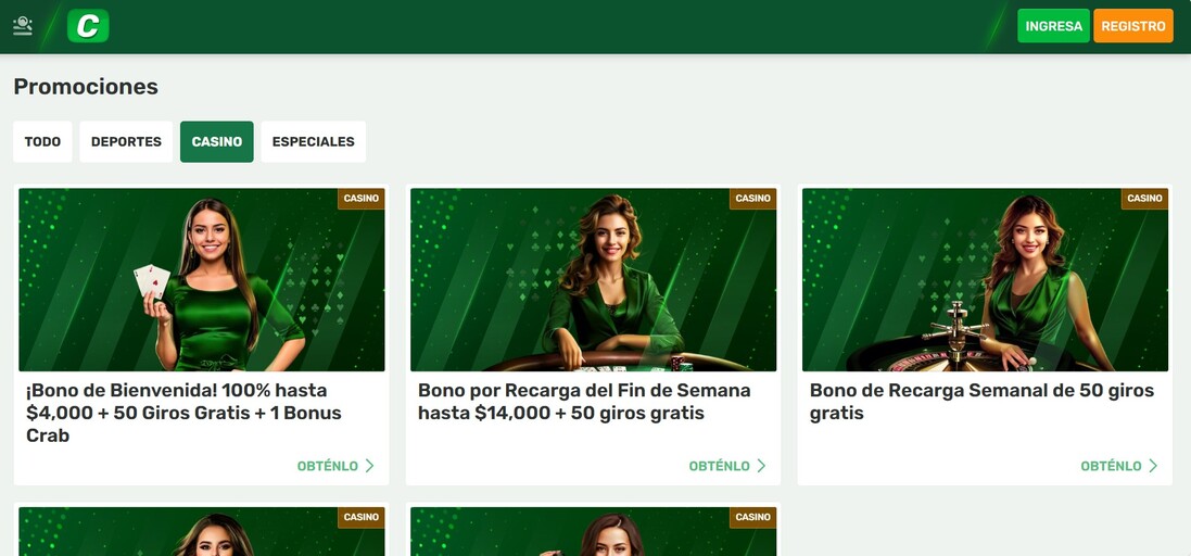 Campobet Promociones Casino