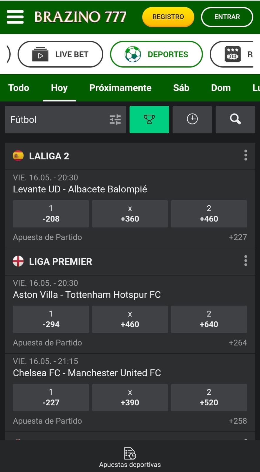 Brazino777 Futbol 