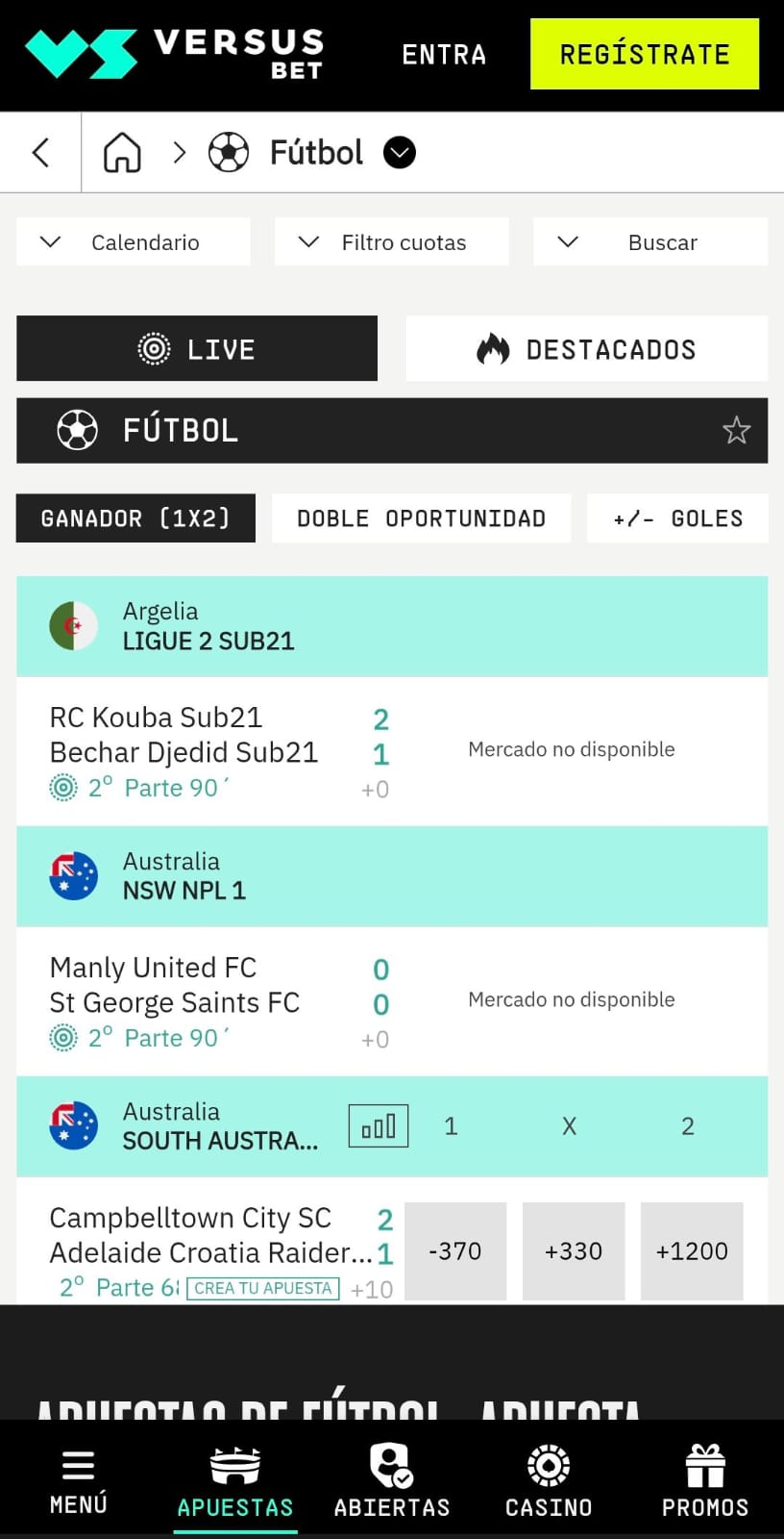 Futbol Versusbet
