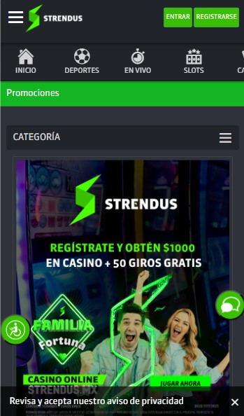 Strendus Promociones Casino 