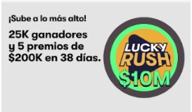 Torneo Lucky Rush 10bet Casino Mexico