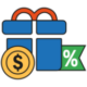 bonos y promociones icono