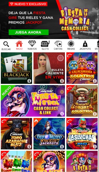 Casino Caliente Mexico Casino Pagina Principal