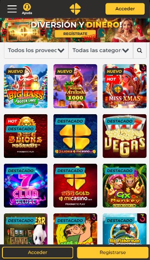 Micasino Mexico Casino Pagina Principal movil