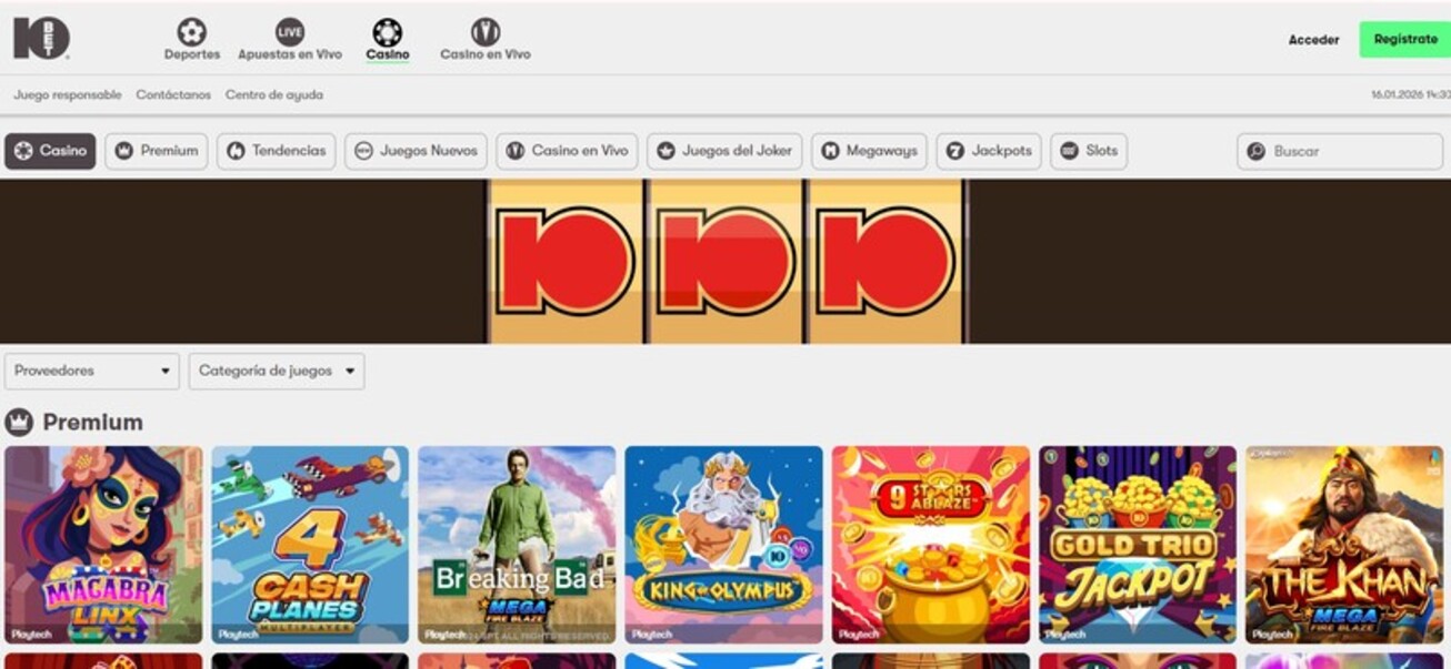 10bet casino Pagina principal Casino Mexico