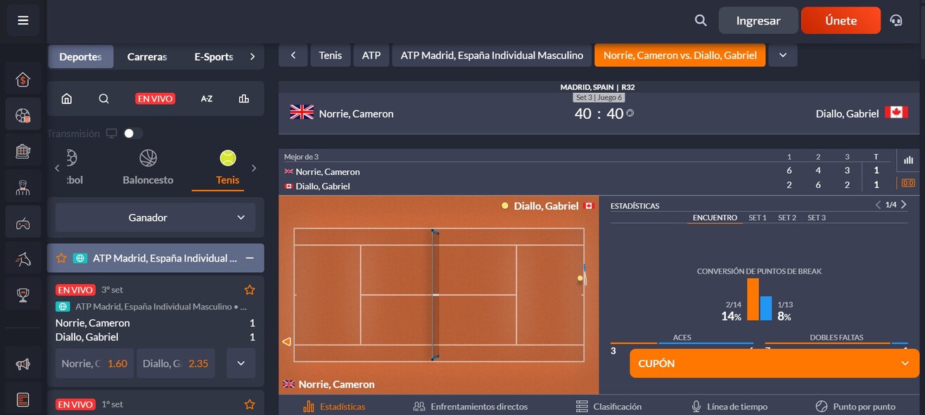 Apuestas En vivo Juega en linea Mexico