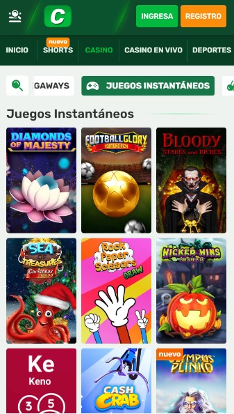 Campobet Casino Mexico Juegos instantaneos