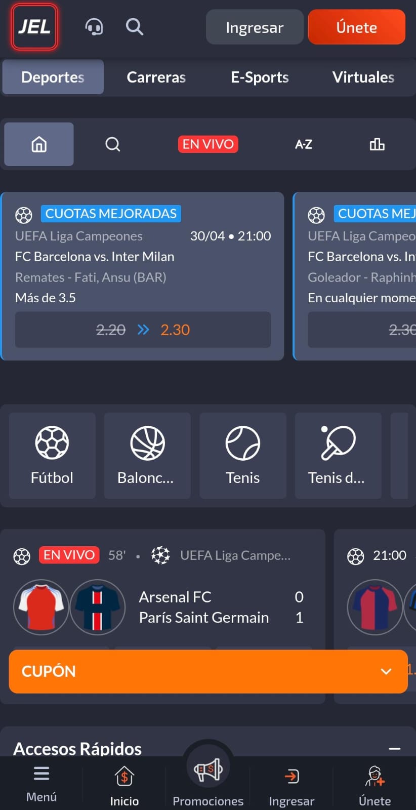 Pagina principal Apuestas Juega en linea Mexico movil
