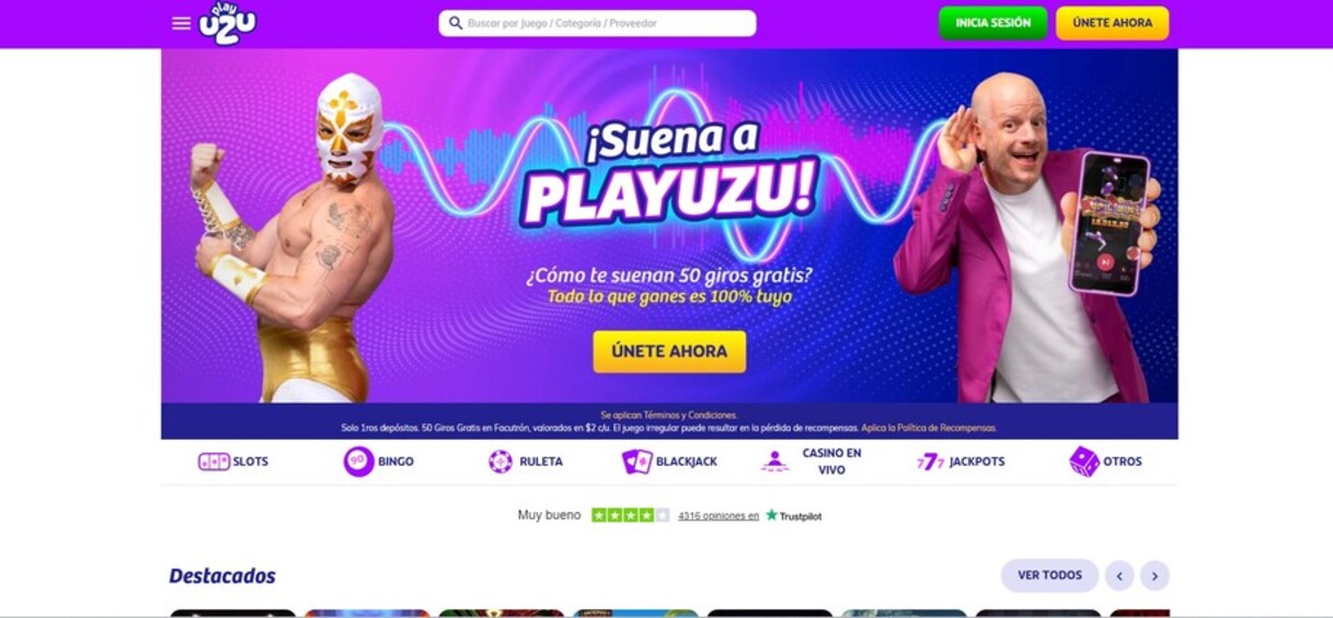 Playuzu Mexico Casino Pagina Principal pc