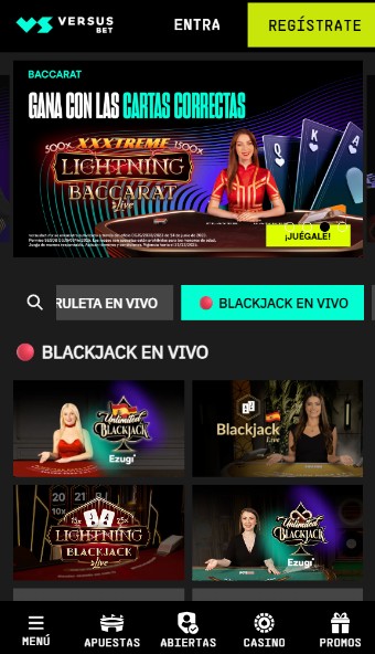 Versusbet Casino Mexico Blackjack
