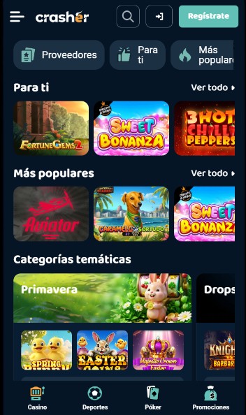 Crasher Mexico Casino Página Principal