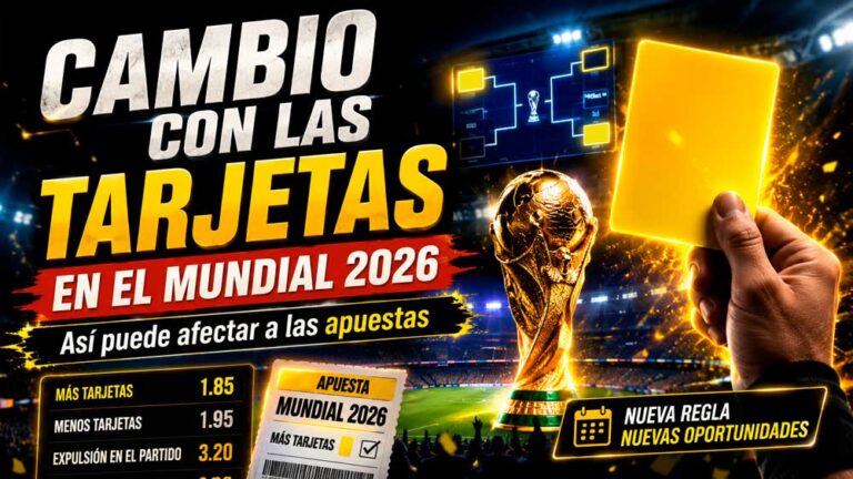 cambio tarjetas amarillas mundial Mexico