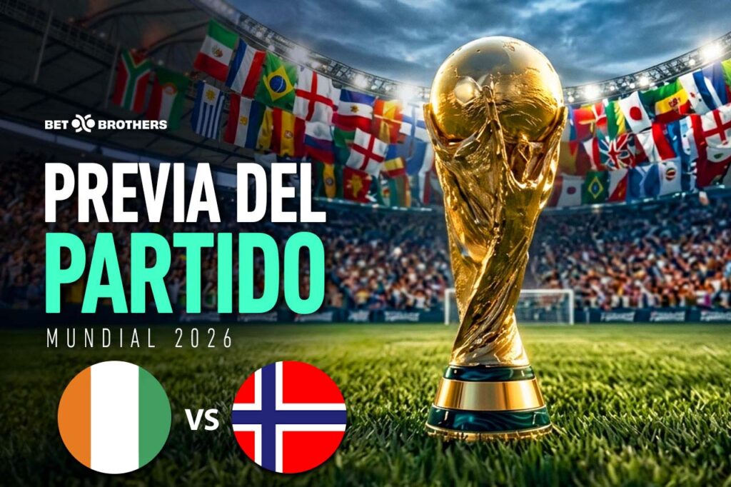 Enfrentamiento de dieciseisavos de final entre Costa de Marfil vs Noruega.