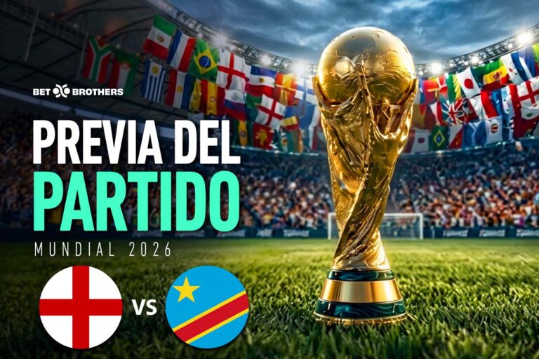 Enfrentamiento de dieciseisavos de final entre Inglaterra vs RD Congo.
