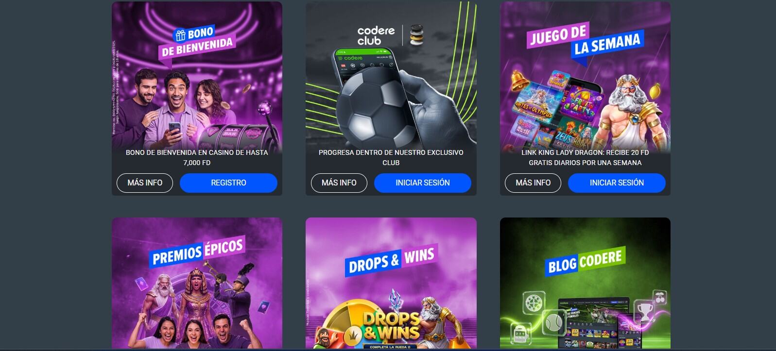 Codere Casino Mx Promociones pc