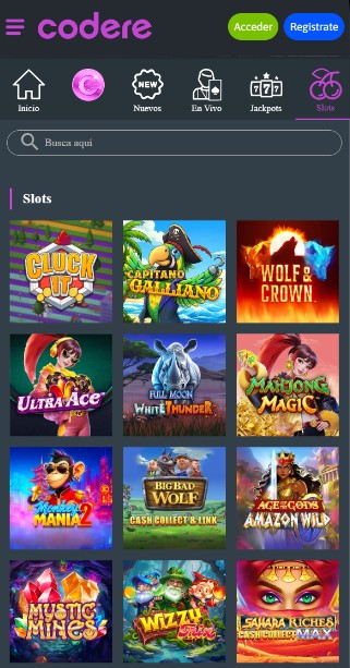 Codere Casino Mx Slots