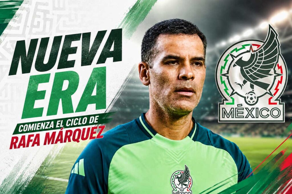 Rafa Márquez durante un entrenamiento de la Selección Mexicana.