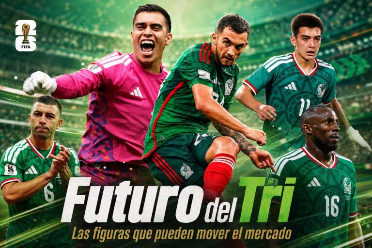 Futuro de las figuras del Tri en el mercado de fichajes