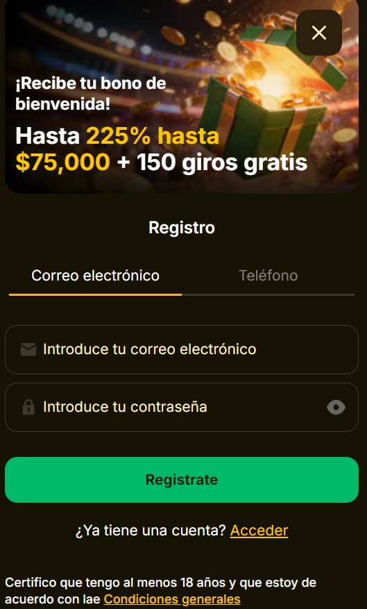 Ganamax Registro Casino México