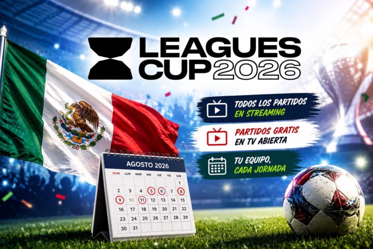 Dónde ver Leagues Cup 2026 en México