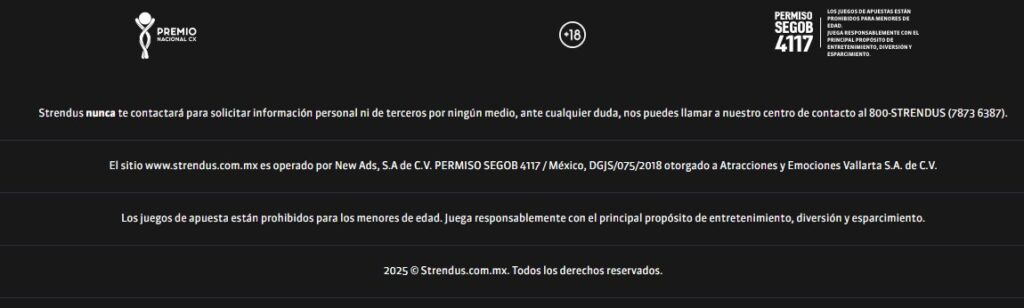 Licencias strendus mexico