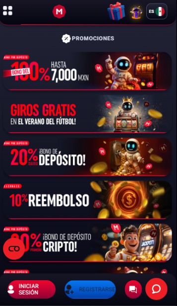 Marsbet Promociones Casino México
