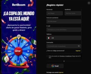 pasos registro betboom mexico