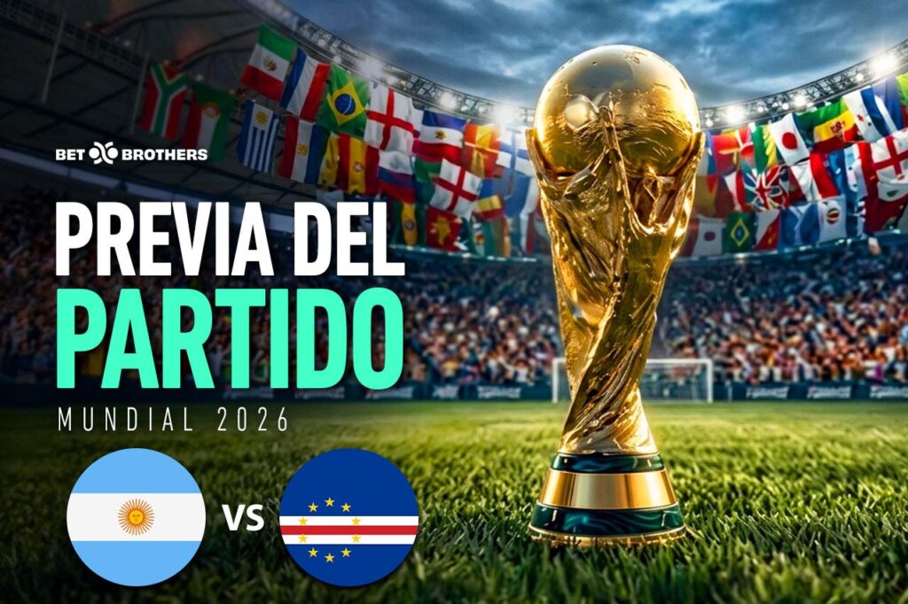 Enfrentamiento de dieciseisavos de final entre Argentina y Cabo Verde.