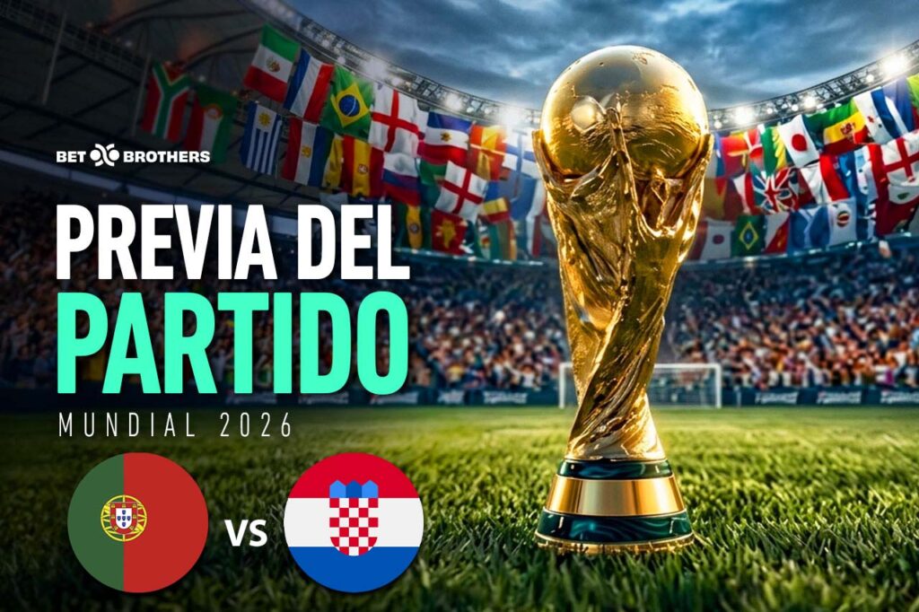 Enfrentamiento de dieciseisavos de final entre Portugal y Croacia.