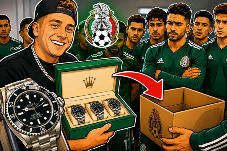 El Tri devuelve los rolex que les regala un influencer