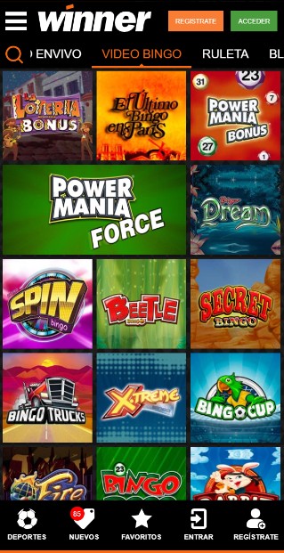 Winner MX Casino Videobingo