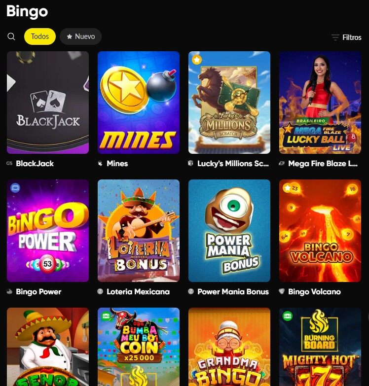 Bingo Betboom MX Casino
