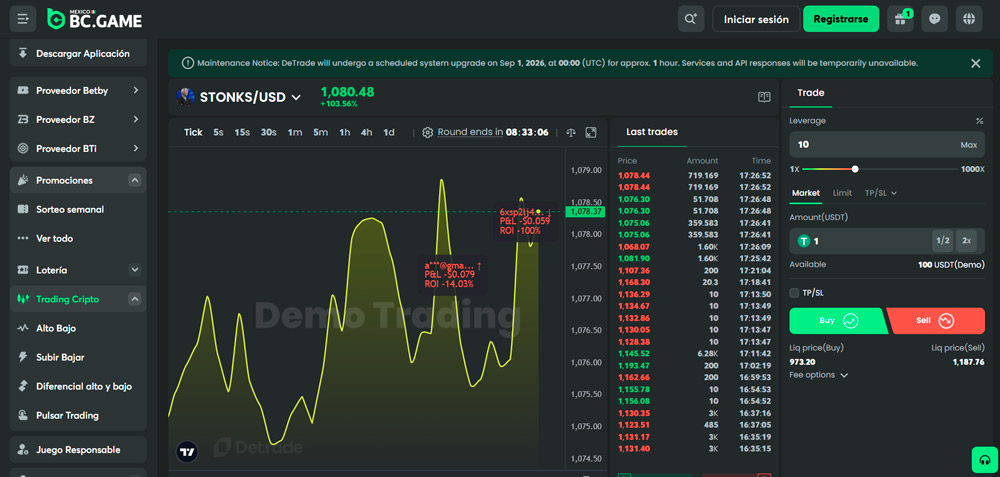Criptomonedas en BC.GAME