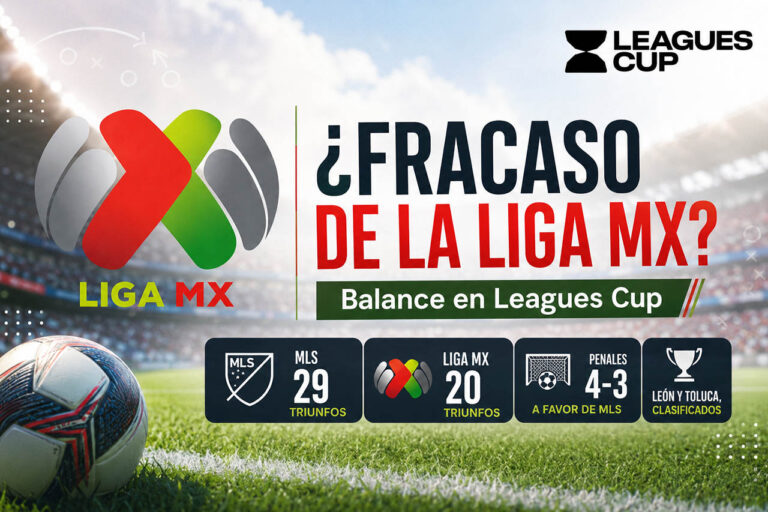 Fracaso de la Liga MX en la Leagues Cup tras el balance de resultados frente a clubes de la MLS
