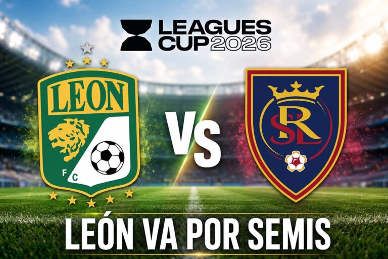 León vs Real Salt Lake por un lugar en semifinales de Leagues Cup