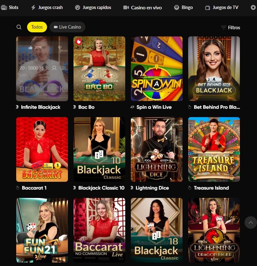 Live casino Betboom MX Casino