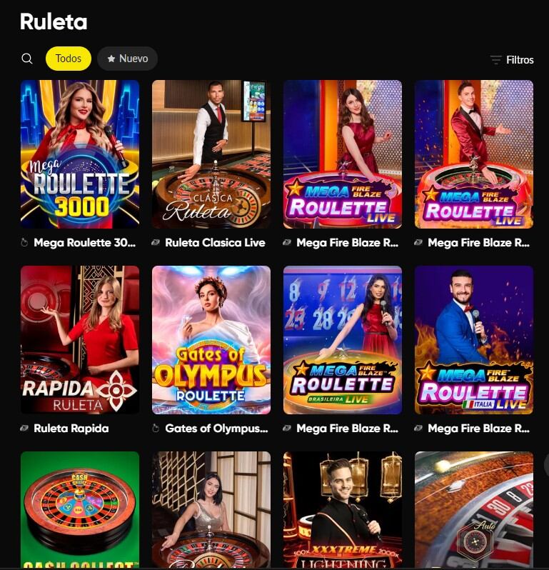 Ruleta Betboom MX Casino