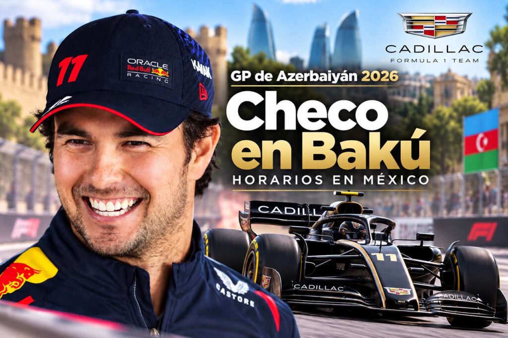 Checo Pérez y Cadillac rumbo al GP de Azerbaiyán 2026