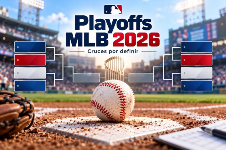 Playoffs MLB 2026 con cruces y comodines por definir