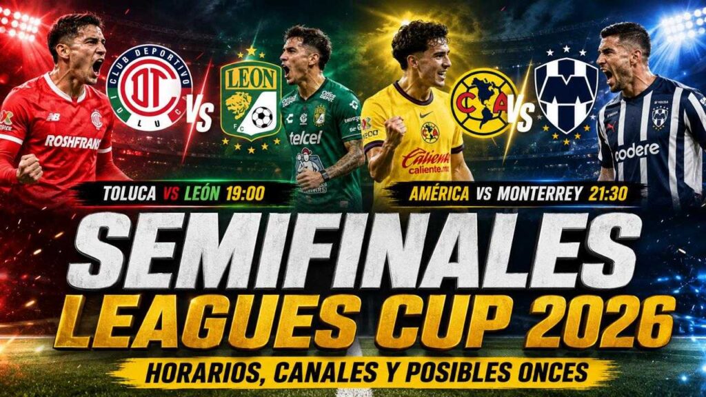 Semifinales de Leagues Cup 2026 México