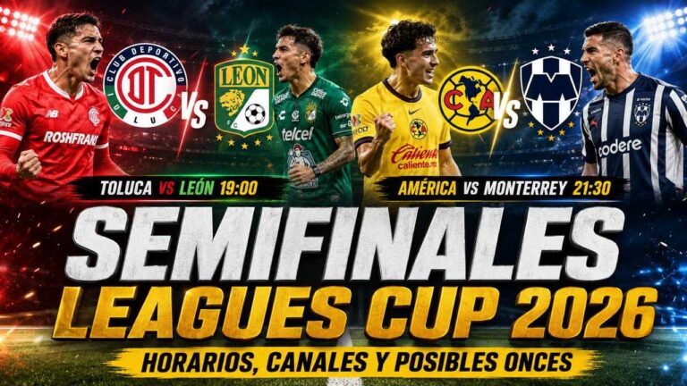 Semifinales de Leagues Cup 2026 México