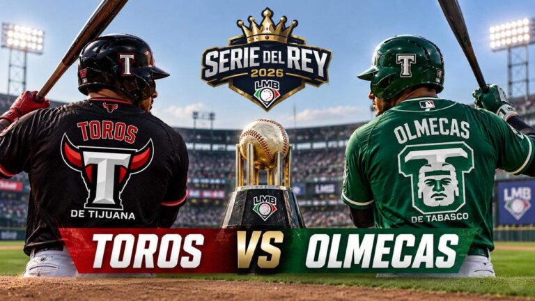 Toros de Tijuana vs Olmecas de Tabasco en la Serie del Rey 2026
